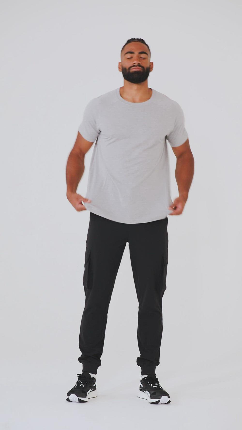 Alo Yoga Triumph Raglan Uomo Tee Grigie | Italia  HVQ-213047