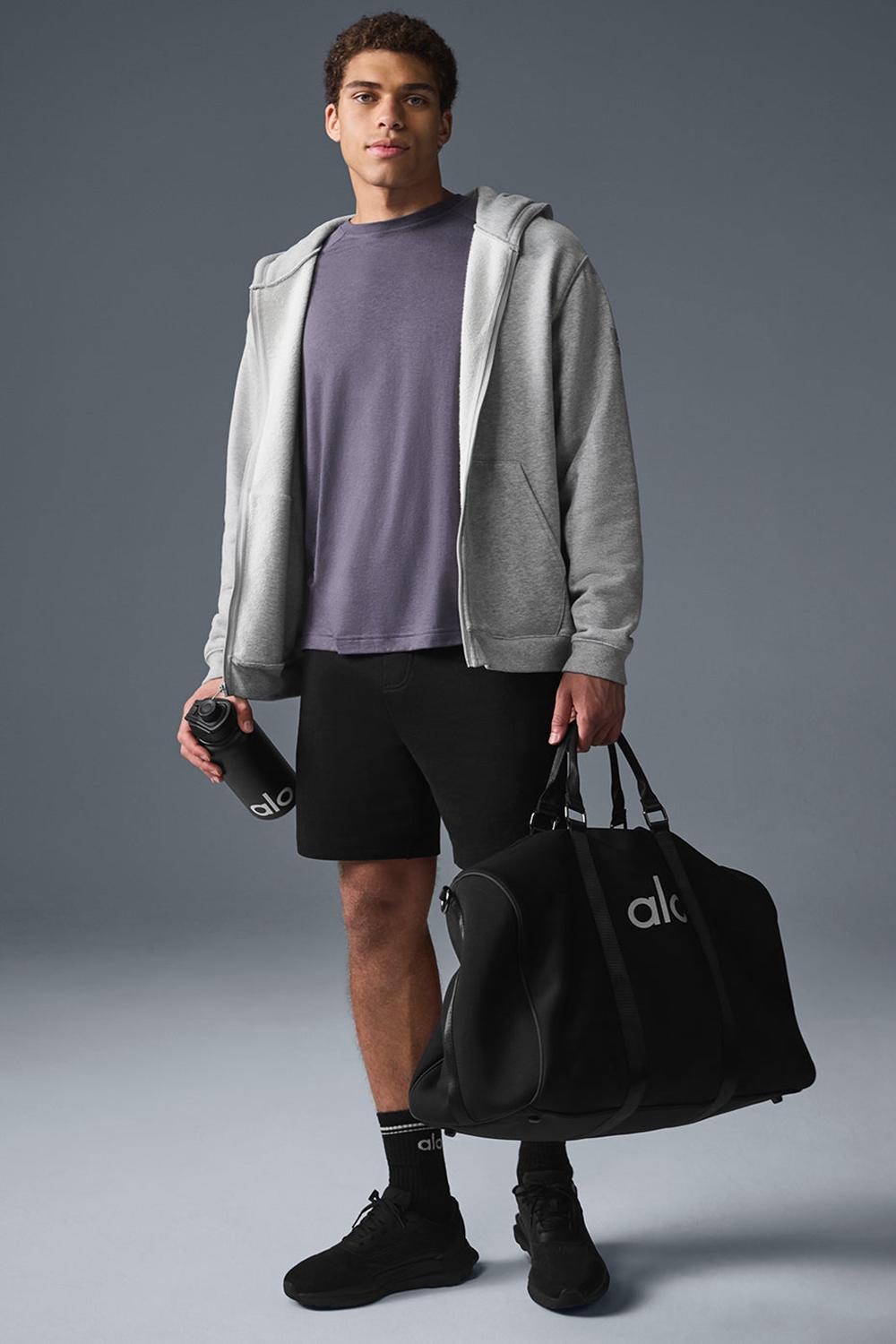 Alo Yoga Triumph Raglan Uomo Tee Italian Plum | Italia  DBC-150327