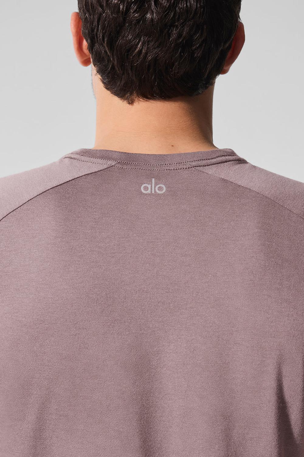 Alo Yoga Triumph Raglan Uomo Tee Mushroom | Italia  MQO-943805