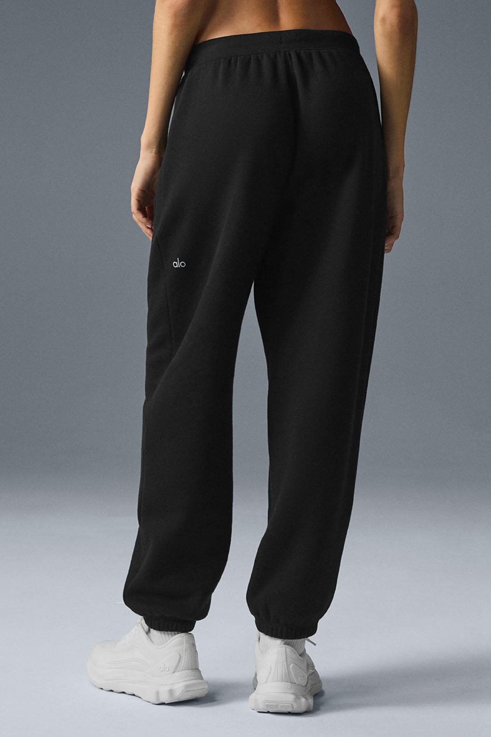 Alo Yoga Triumph Restore Donna Sweatpant Nere | Italia  LFW-563419