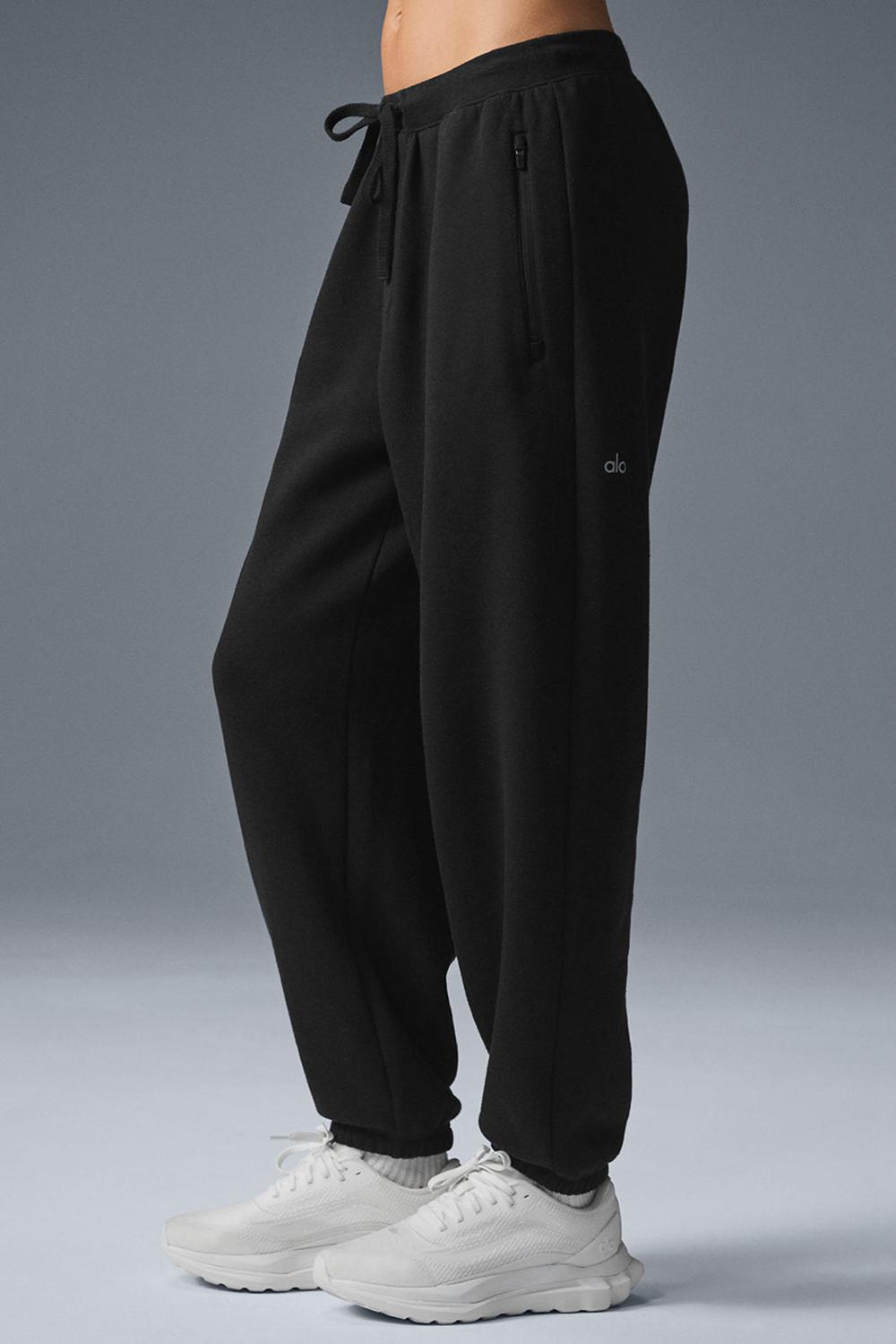 Alo Yoga Triumph Restore Donna Sweatpant Nere | Italia  LFW-563419