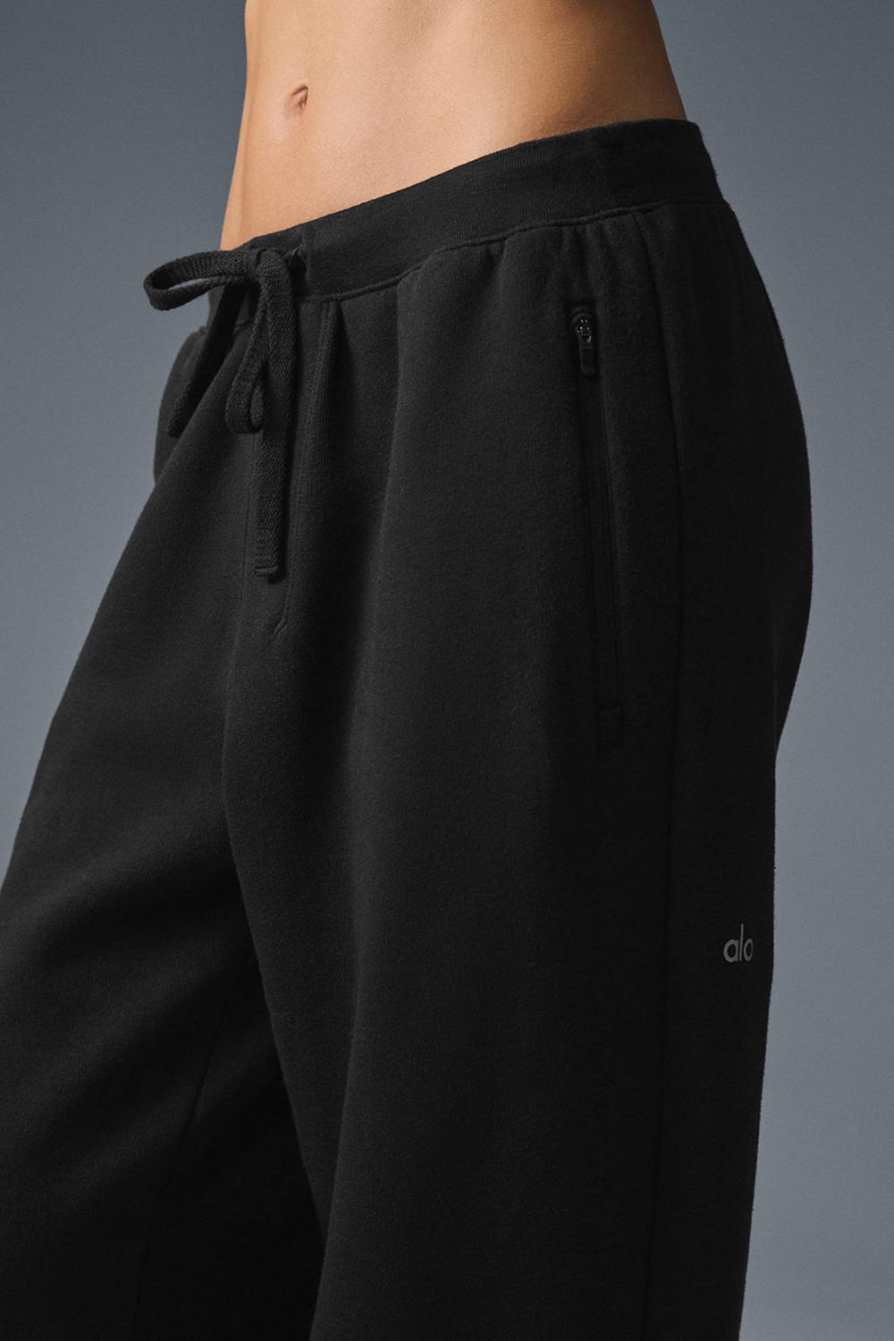 Alo Yoga Triumph Restore Donna Sweatpant Nere | Italia  LFW-563419