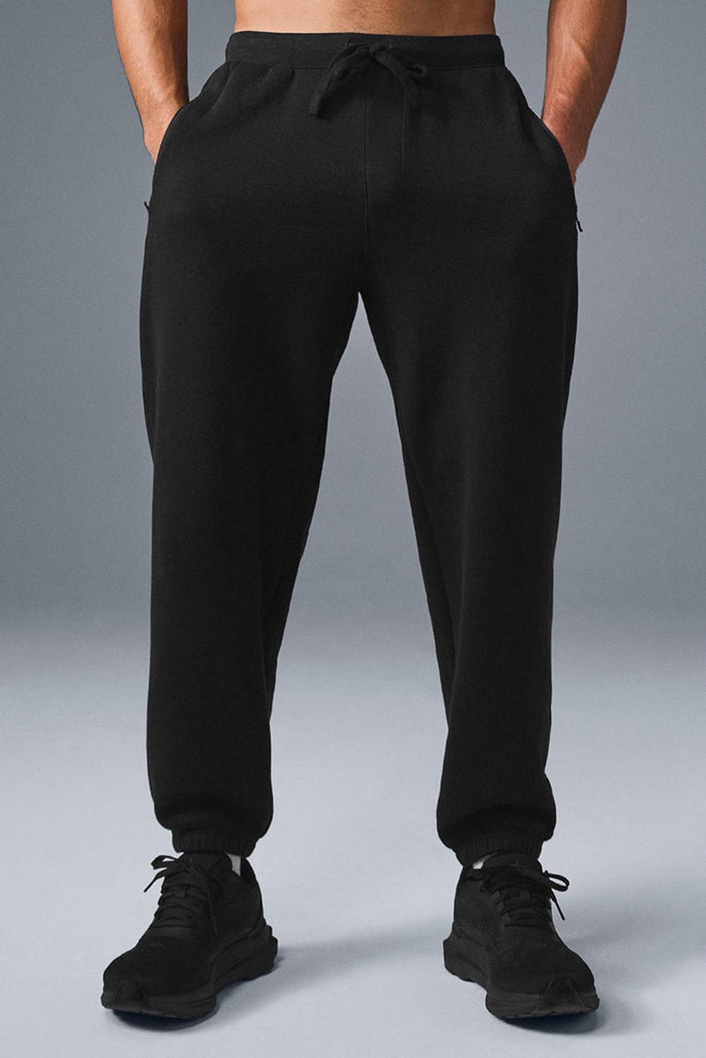 Alo Yoga Triumph Restore Uomo Sweatpant Nere | Italia  LHI-345126