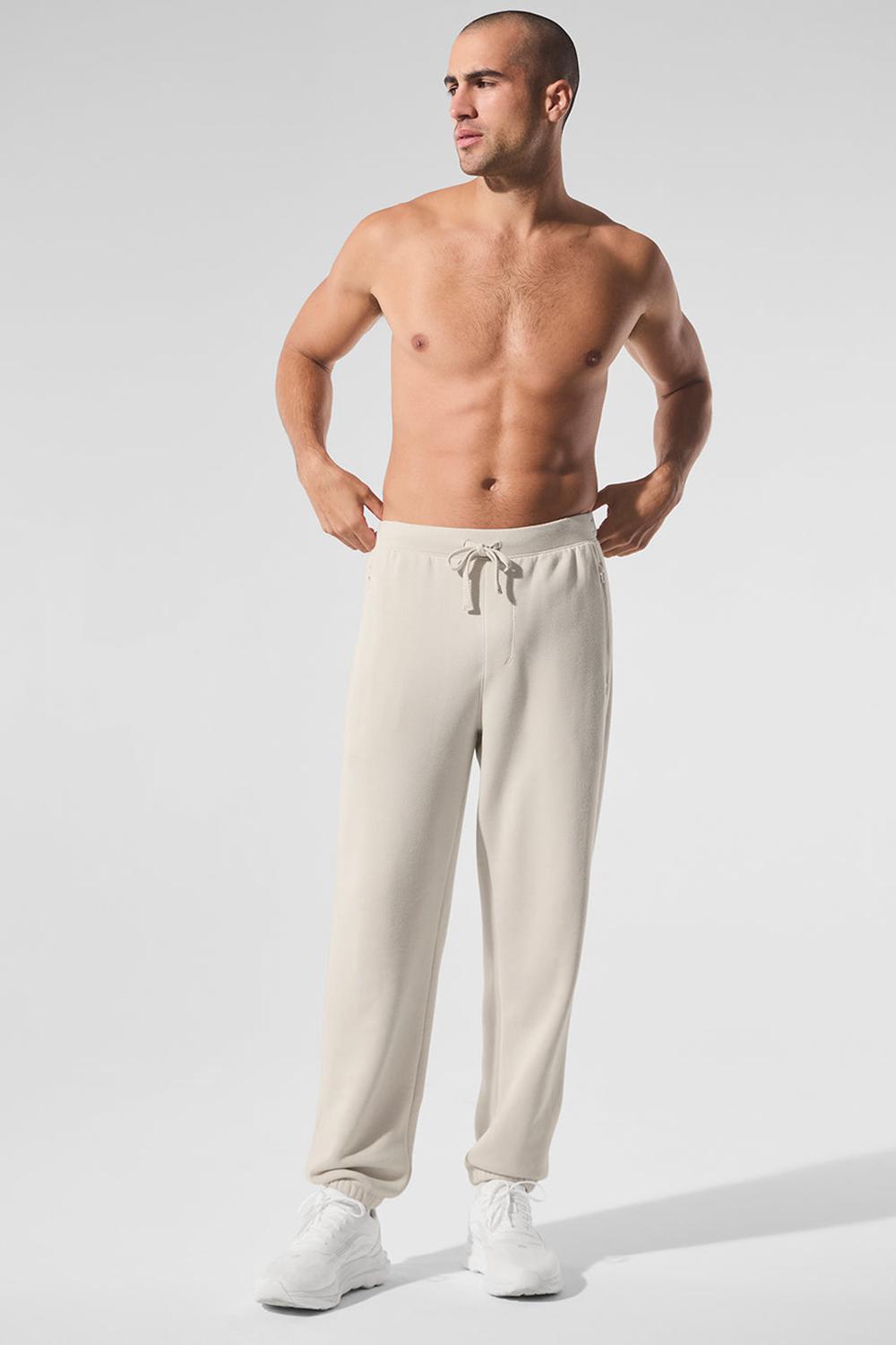 Alo Yoga Triumph Restore Uomo Sweatpant Bone | Italia  CZV-452709