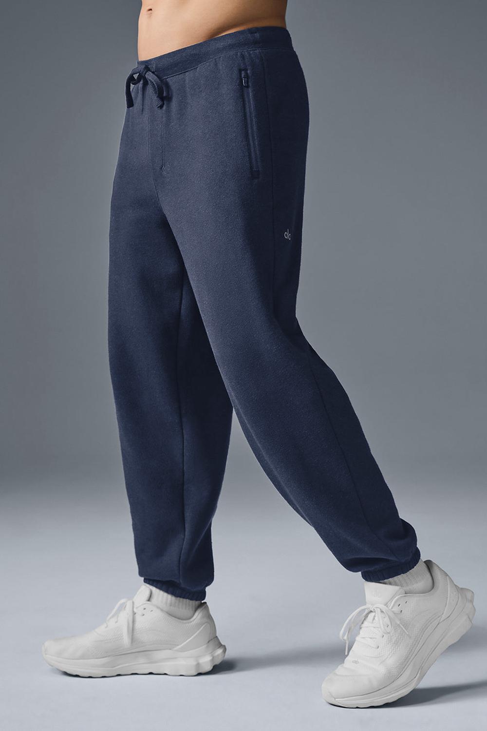 Alo Yoga Triumph Restore Uomo Sweatpant Blu Marino | Italia  PRX-078614