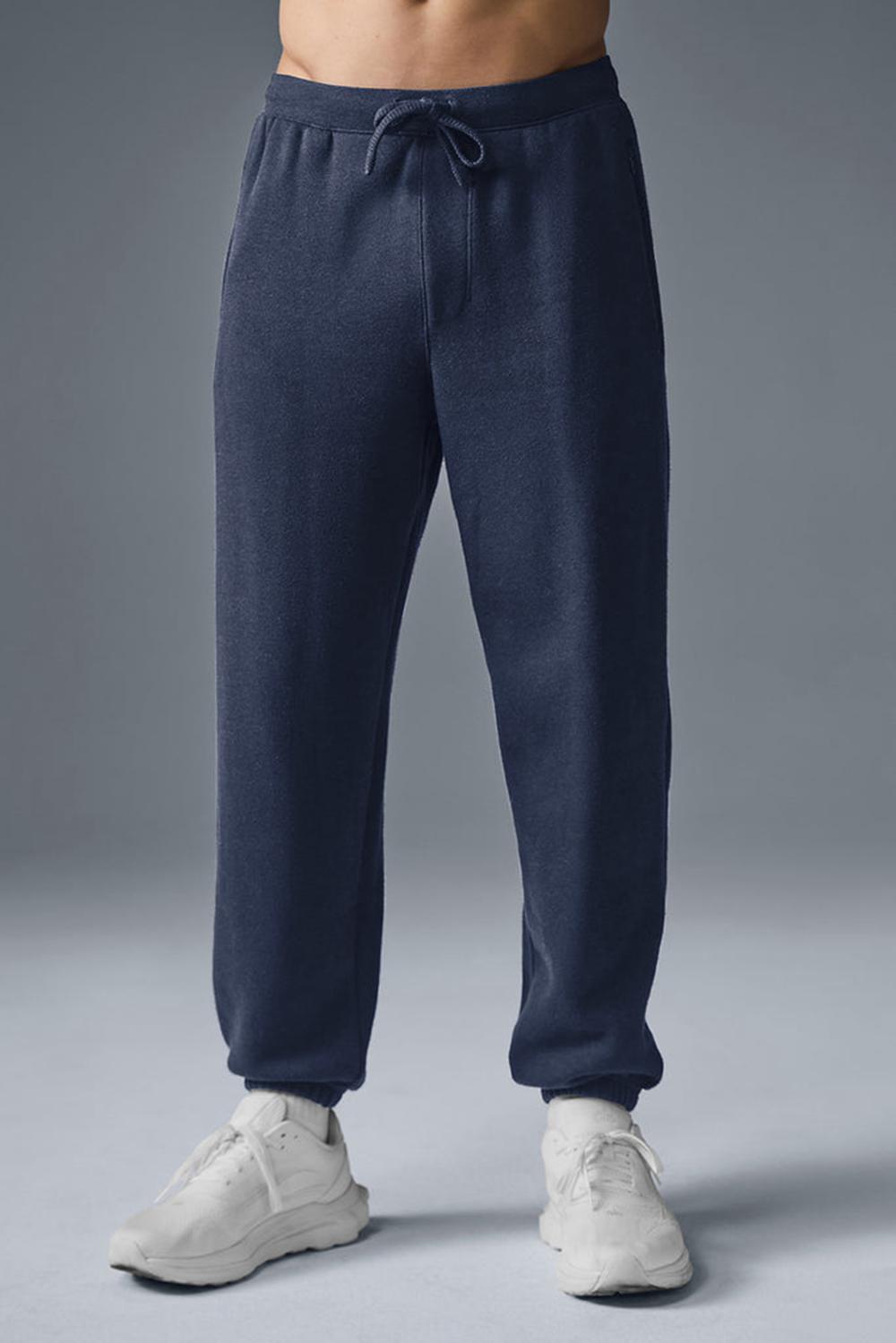 Alo Yoga Triumph Restore Uomo Sweatpant Blu Marino | Italia  PRX-078614