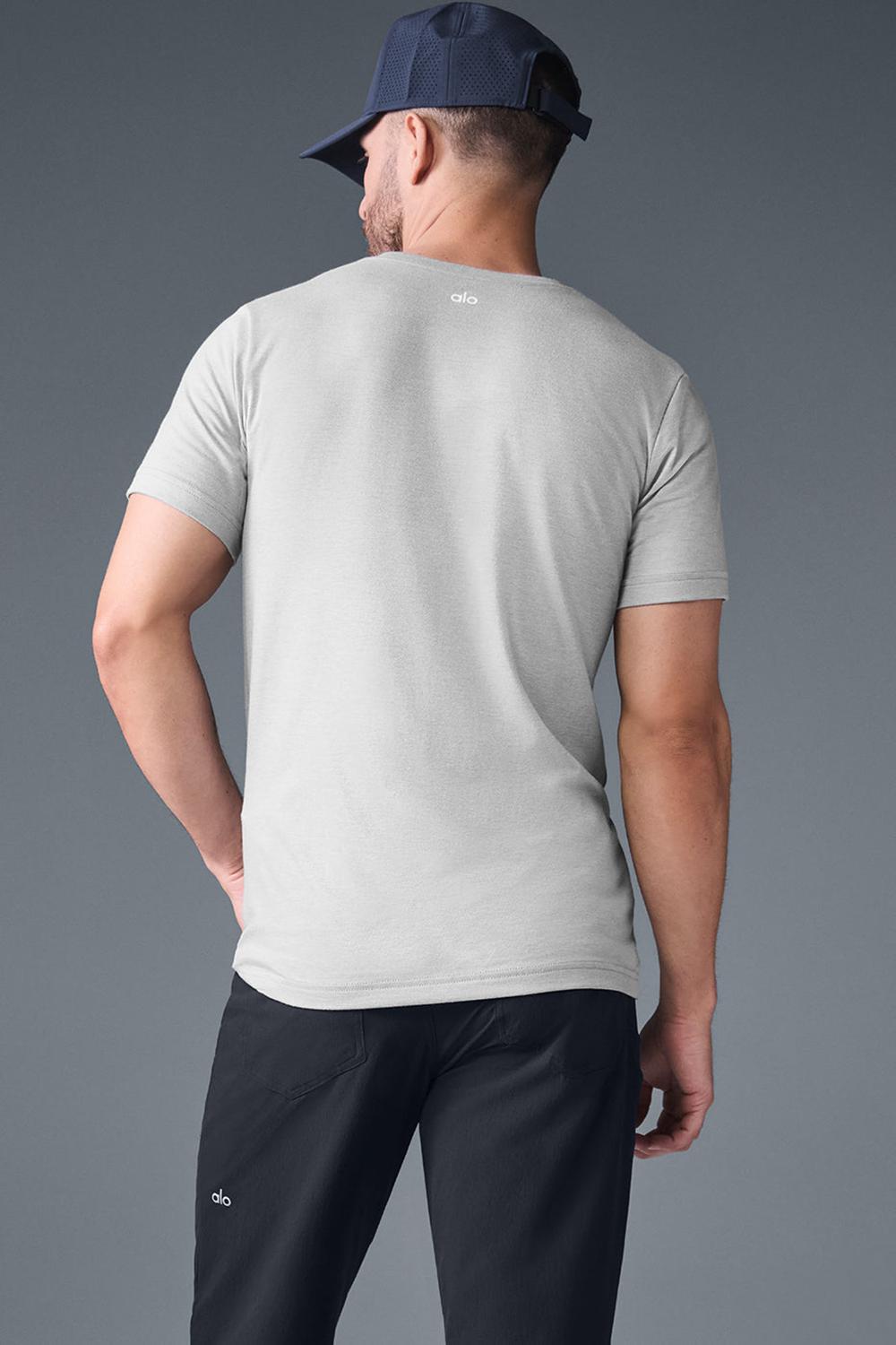 Alo Yoga Triumph Uomo Tee Grigie | Italia  ONG-419328