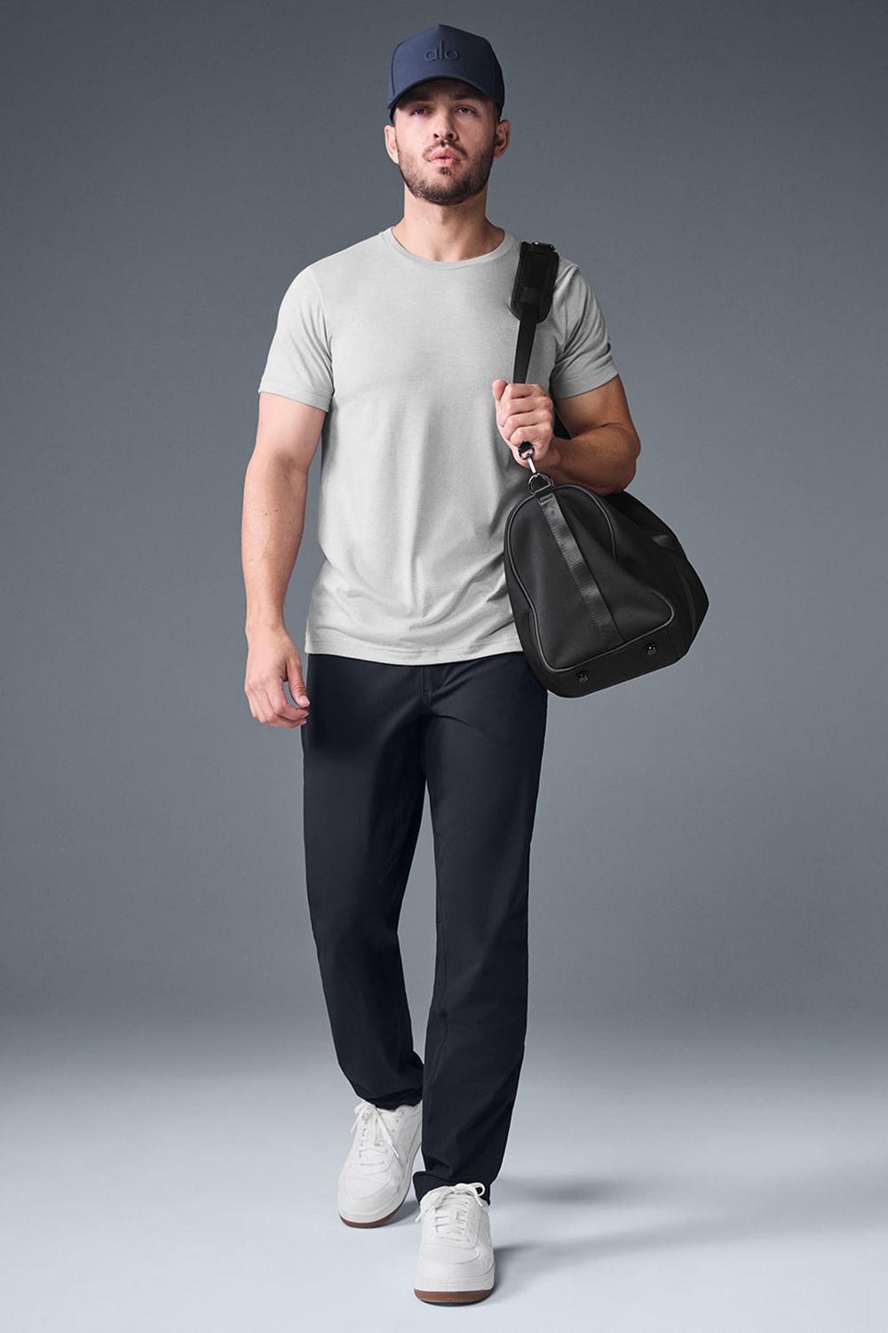 Alo Yoga Triumph Uomo Tee Grigie | Italia  ONG-419328