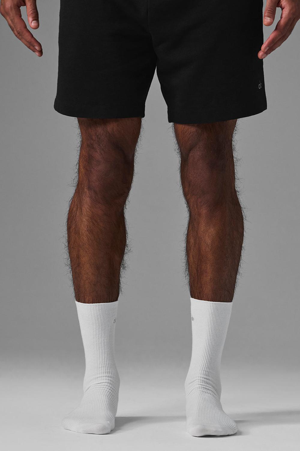 Alo Yoga Unisex Half-Crew Understated Uomo Sock Bianche | Italia  HYZ-729438