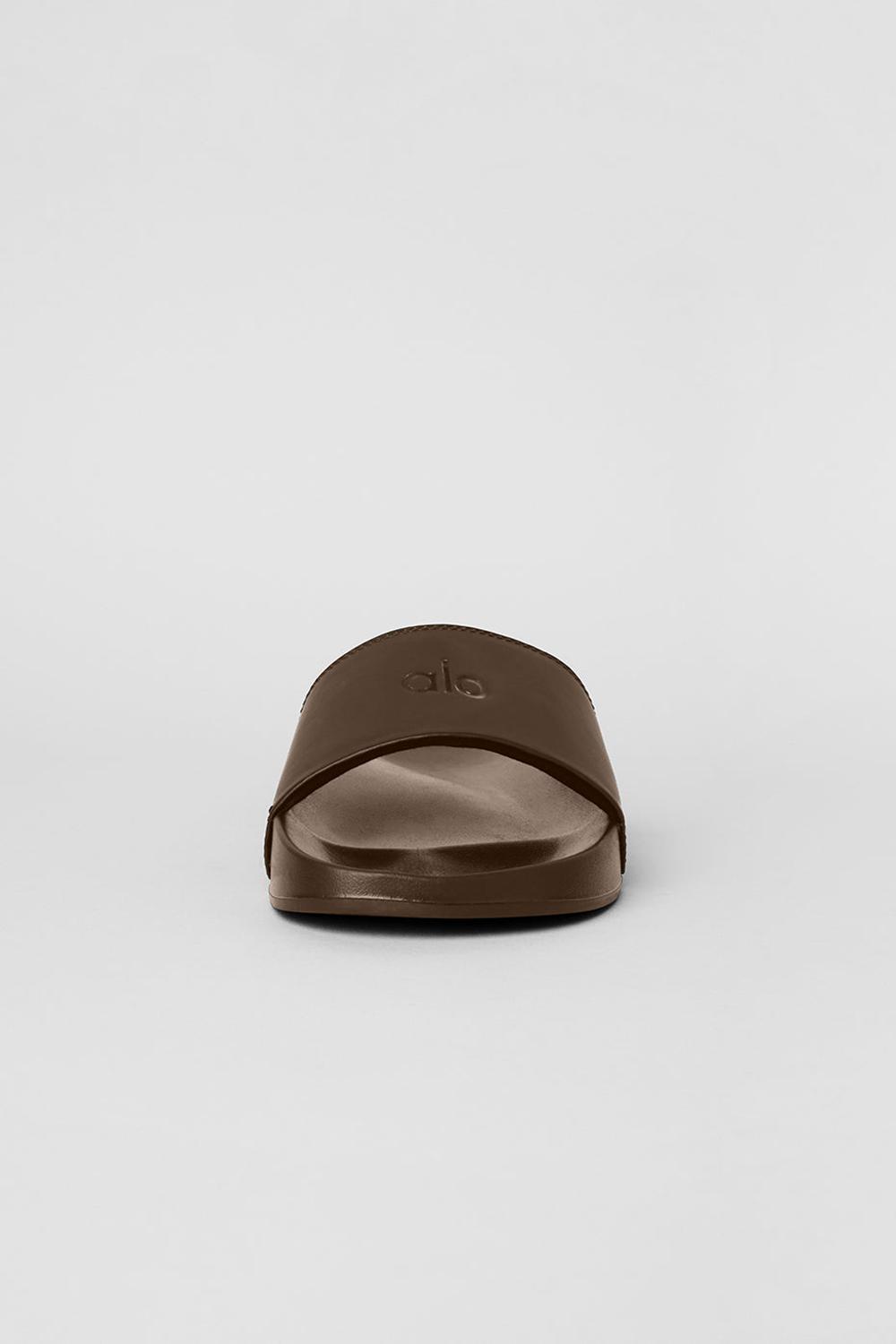 Alo Yoga Unisex It Slide Donna Slide Espresso | Italia  ALS-726409