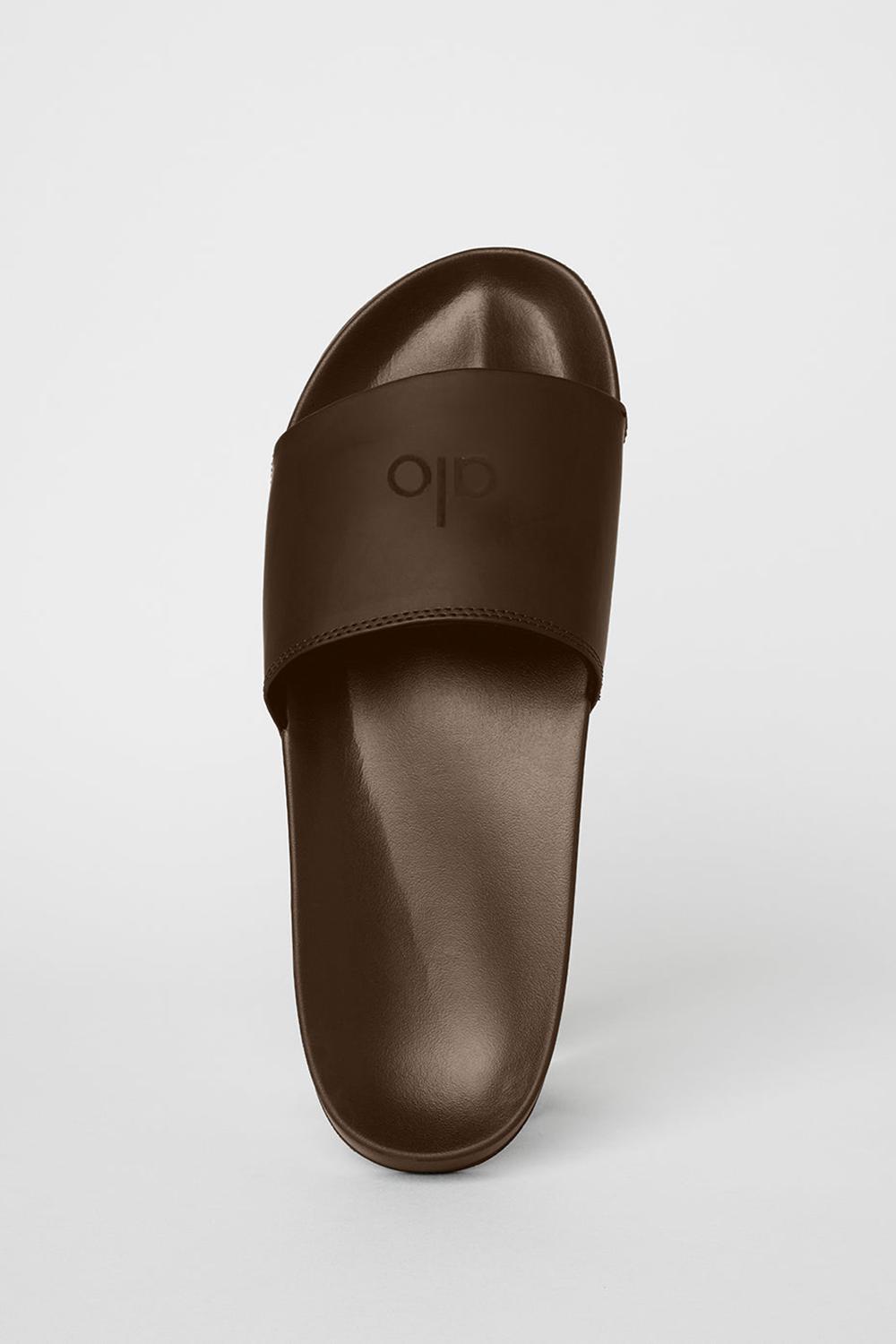 Alo Yoga Unisex It Slide Donna Slide Espresso | Italia  ALS-726409