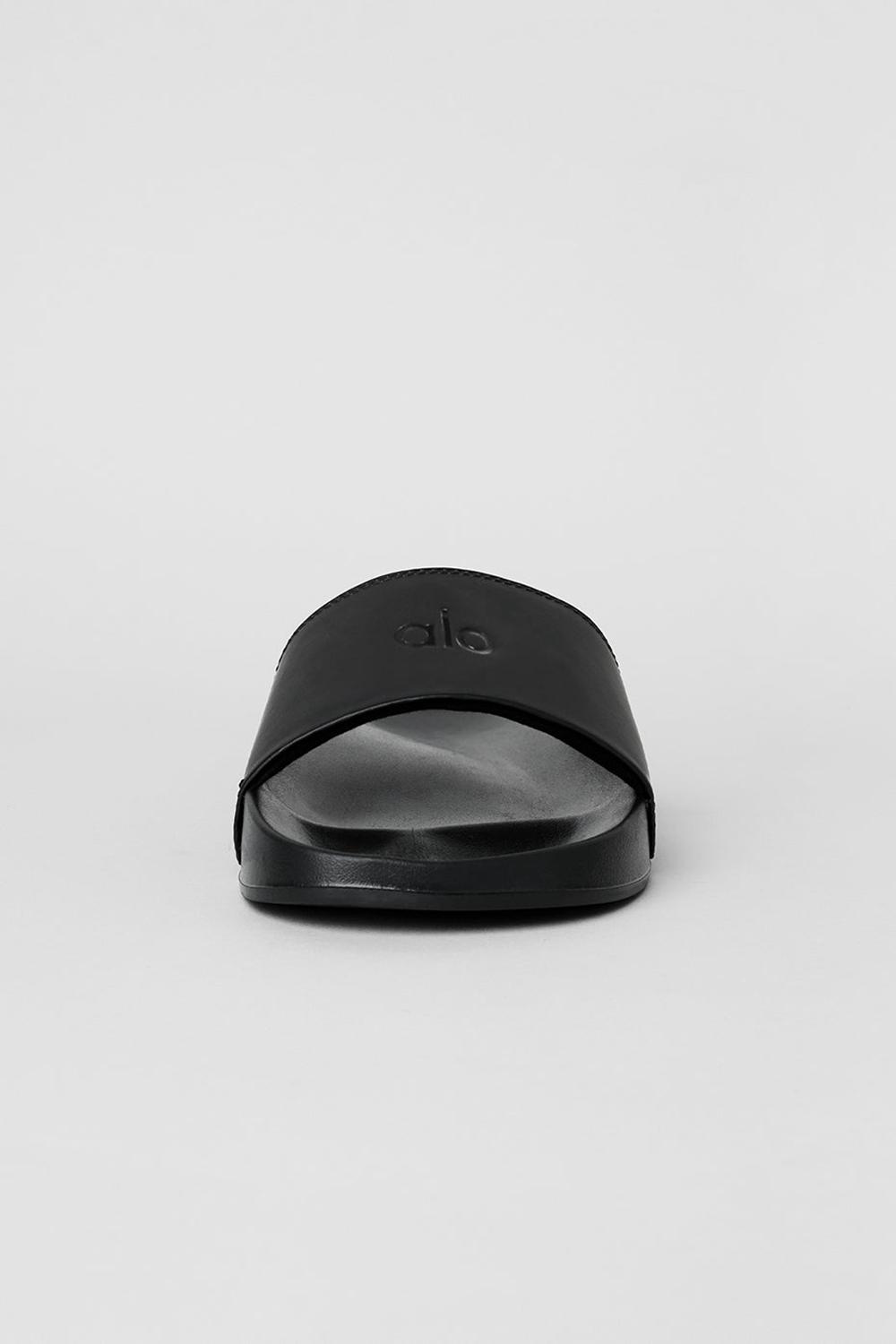 Alo Yoga Unisex It Slide Uomo Slide Nere | Italia  BQM-547860