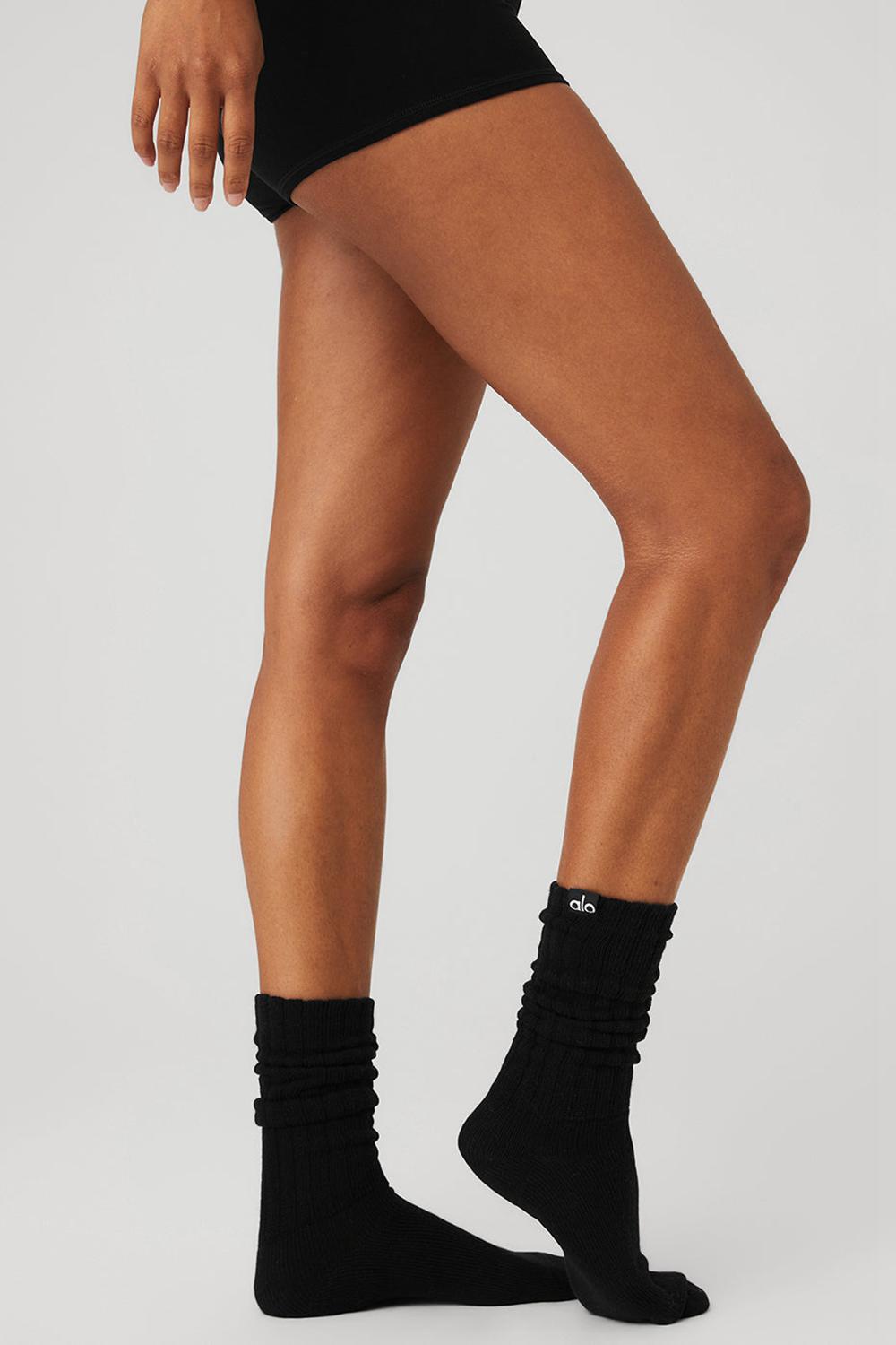 Alo Yoga Unisex Scrunch Donna Sock Nere | Italia  QGH-379450