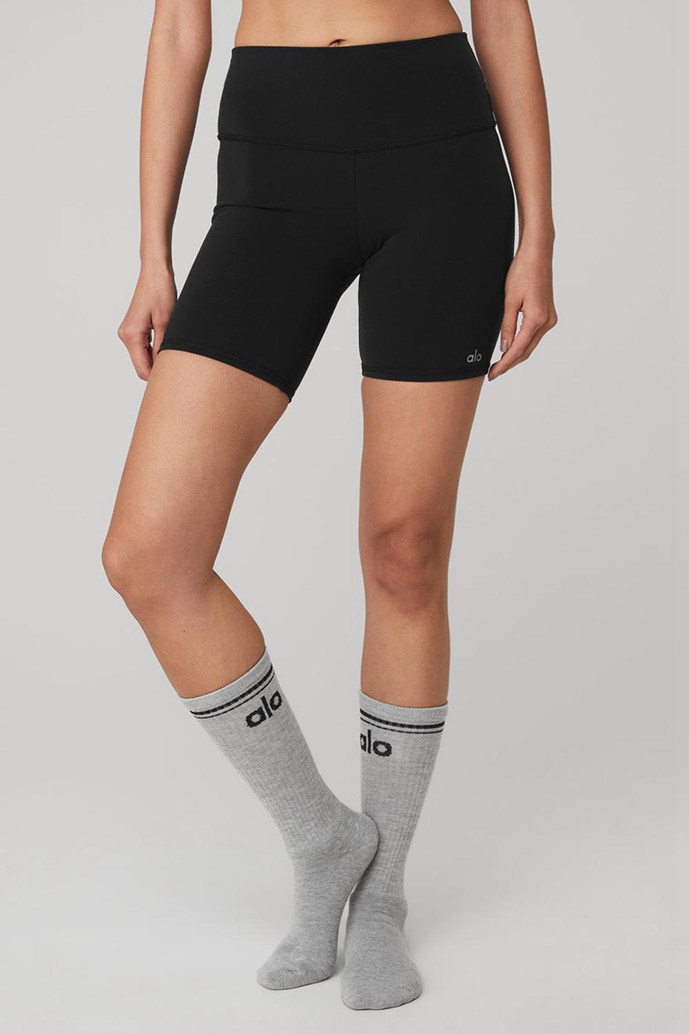 Alo Yoga Unisex Throwback Uomo Sock Grigie Nere | Italia  GHL-146937