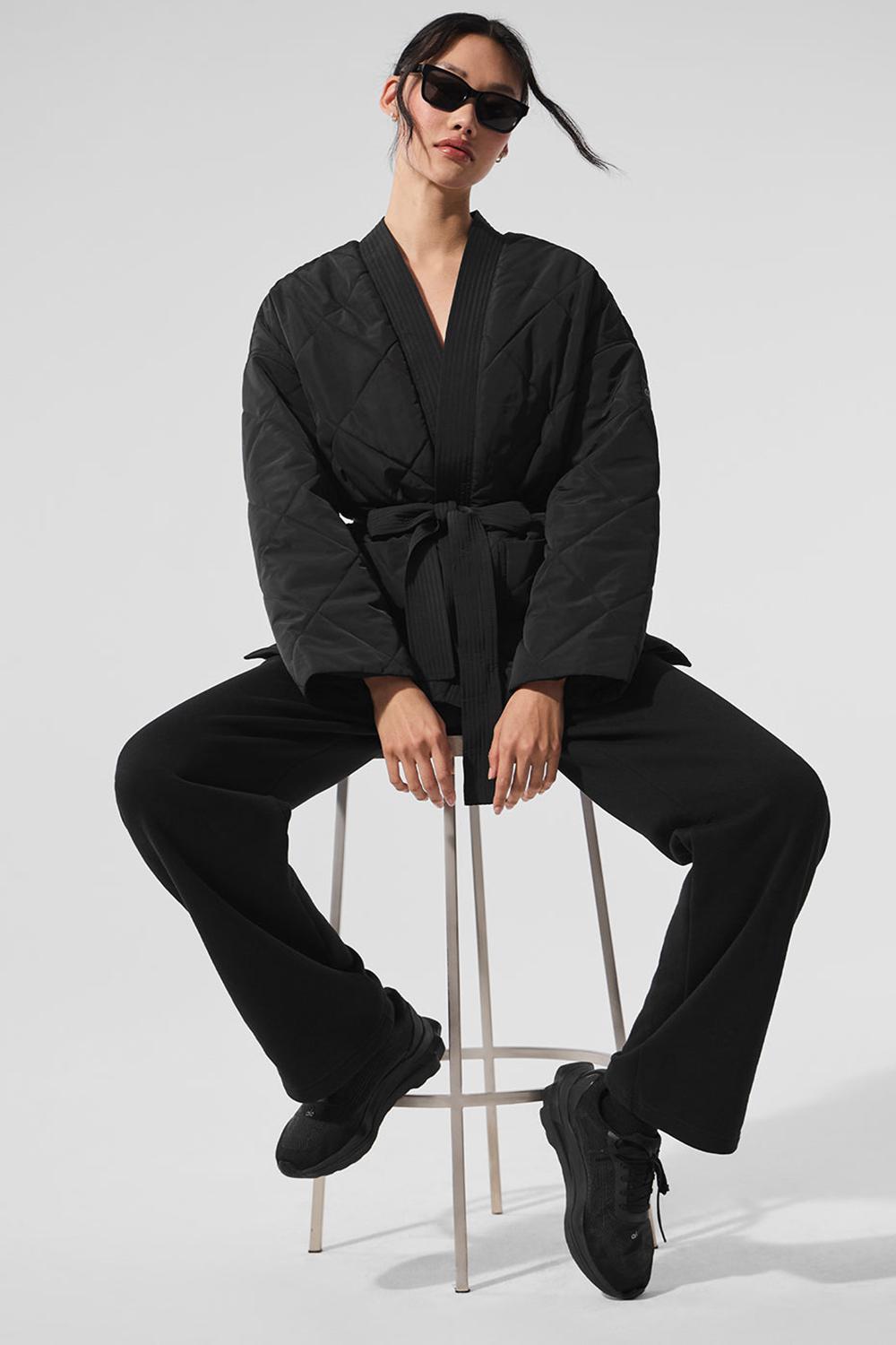 Alo Yoga Urbanite Wrap Donna Giacca Puffer Nere | Italia  WQC-456908