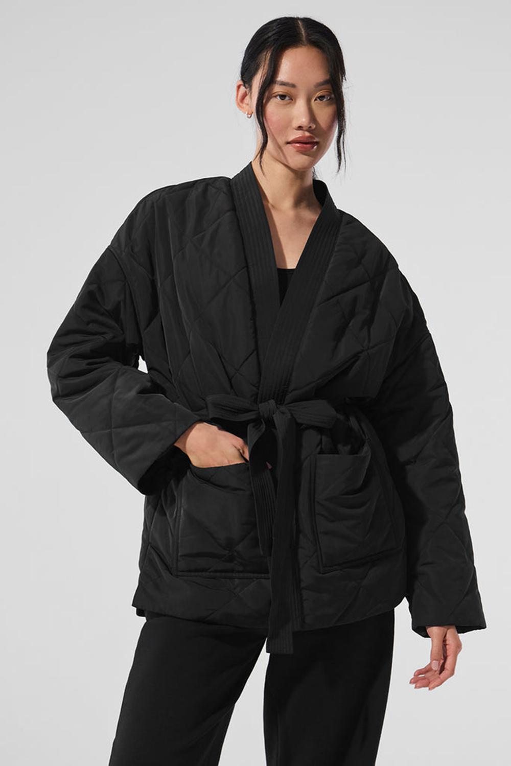 Alo Yoga Urbanite Wrap Donna Giacca Puffer Nere | Italia  WQC-456908