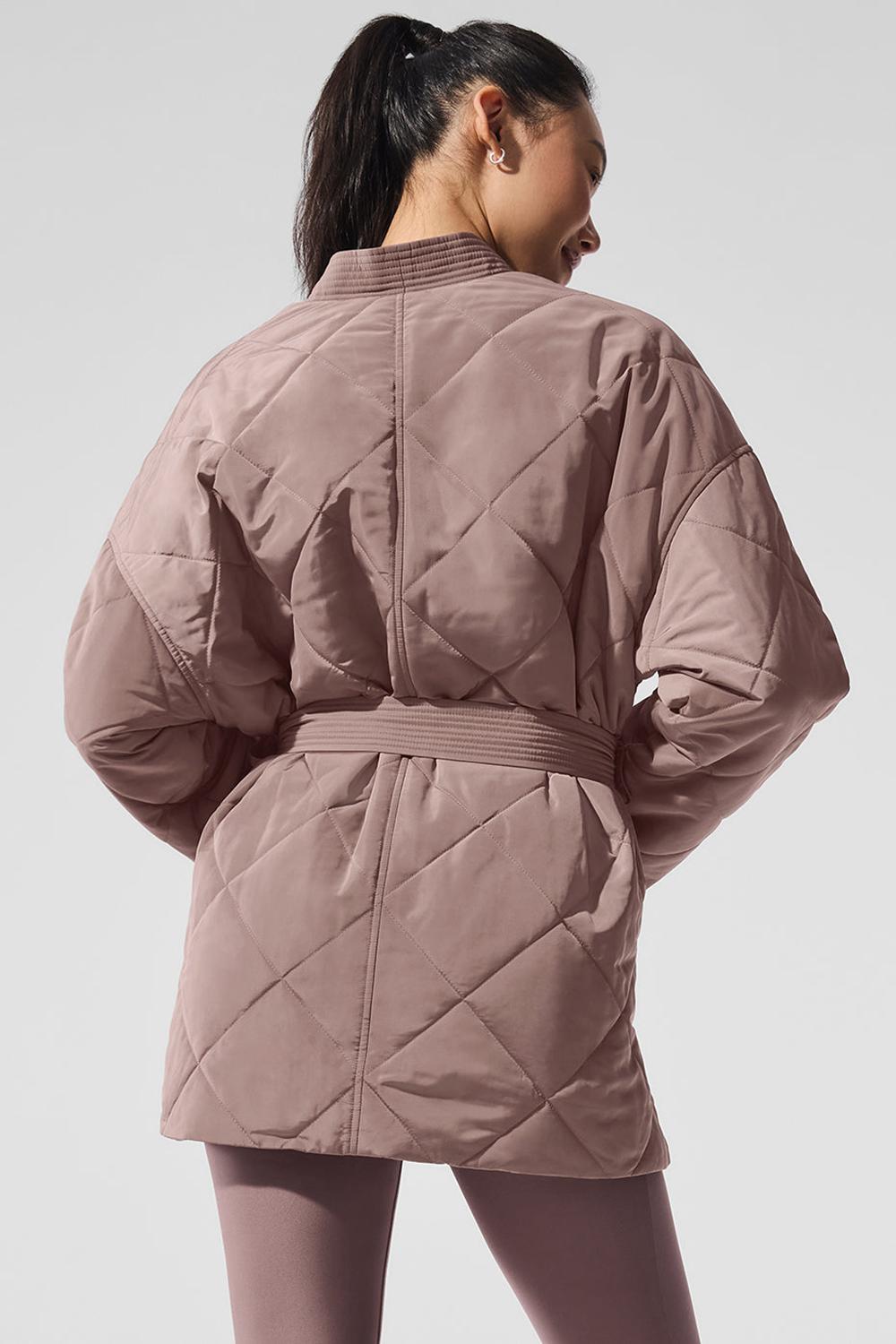 Alo Yoga Urbanite Wrap Donna Giacca Puffer Mushroom | Italia  TSO-502967