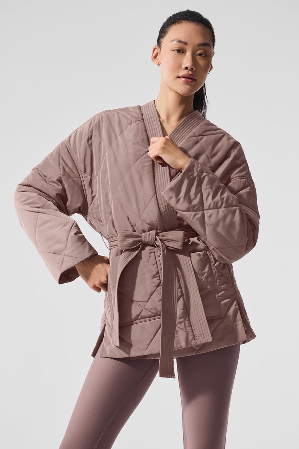 Alo Yoga Urbanite Wrap Donna Giacca Puffer Mushroom | Italia  TSO-502967