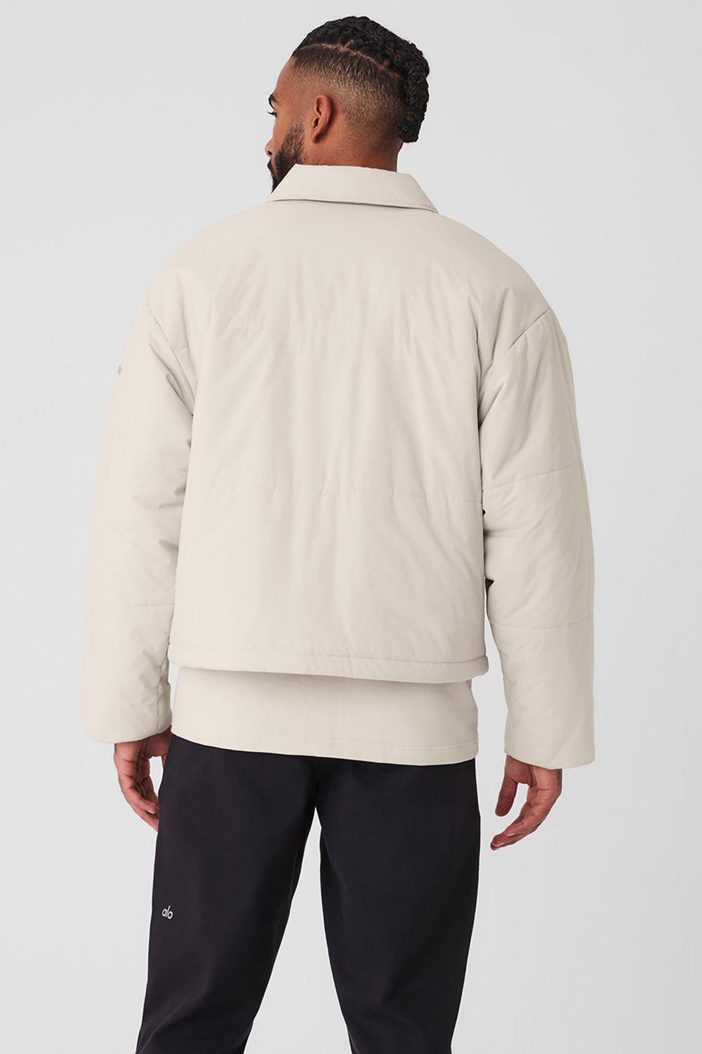 Alo Yoga Voyage Utility Cargo Uomo Giacca Bone | Italia  ZOD-083169