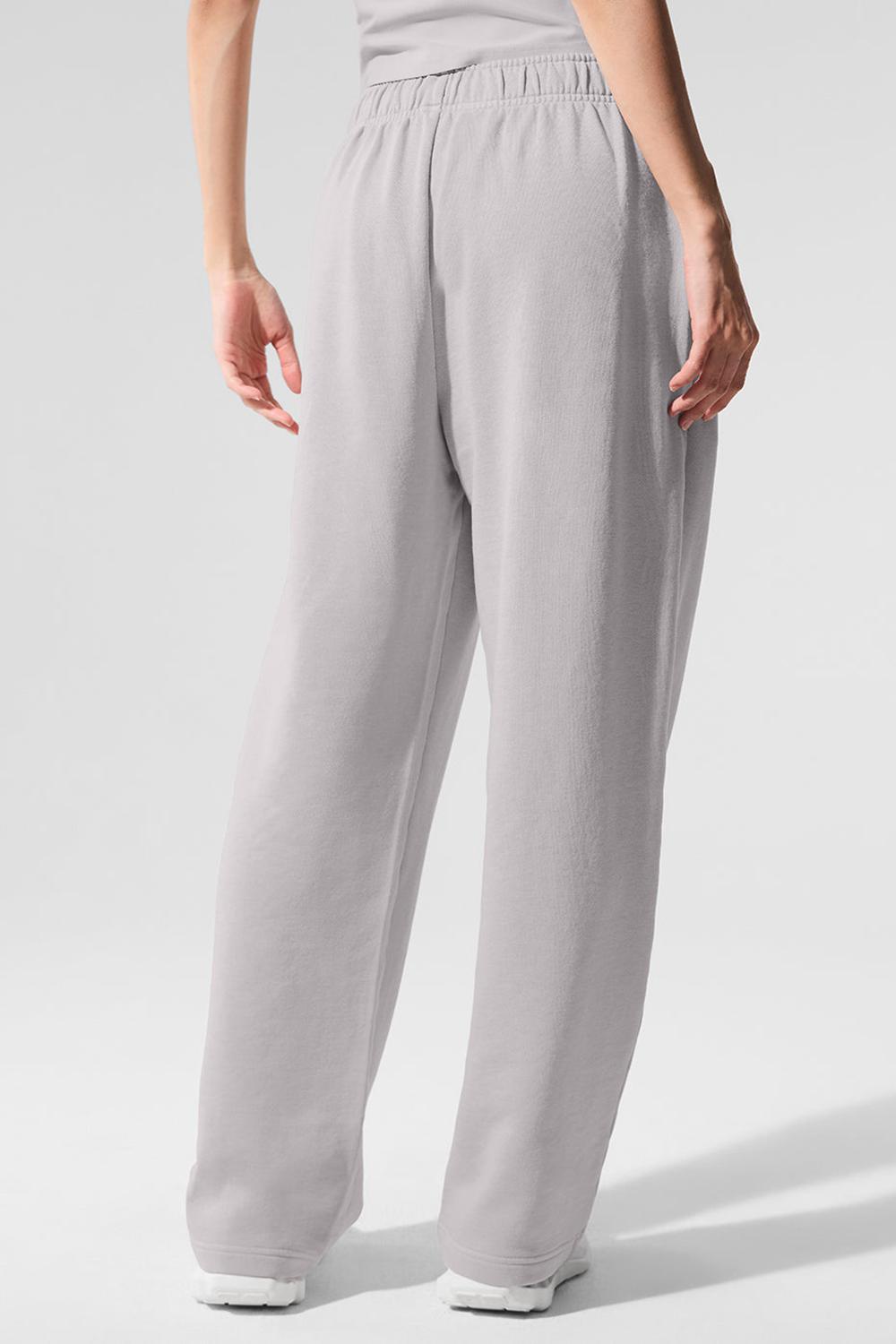 Alo Yoga Washed Accolade Straight Leg Donna Sweatpant Grigie Lavaggio | Italia  RJY-376804