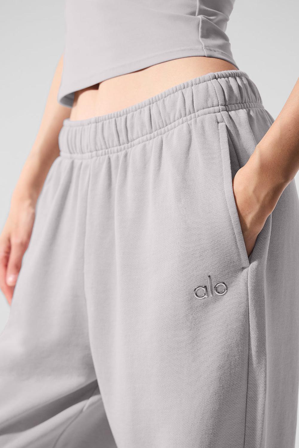 Alo Yoga Washed Accolade Straight Leg Donna Sweatpant Grigie Lavaggio | Italia  RJY-376804