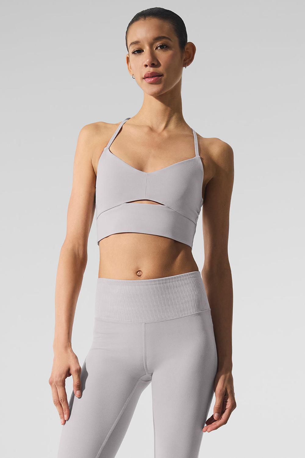 Alo Yoga Washed Alosoft Highlight Donna Reggiseno Grigie Lavaggio | Italia  YLI-328754