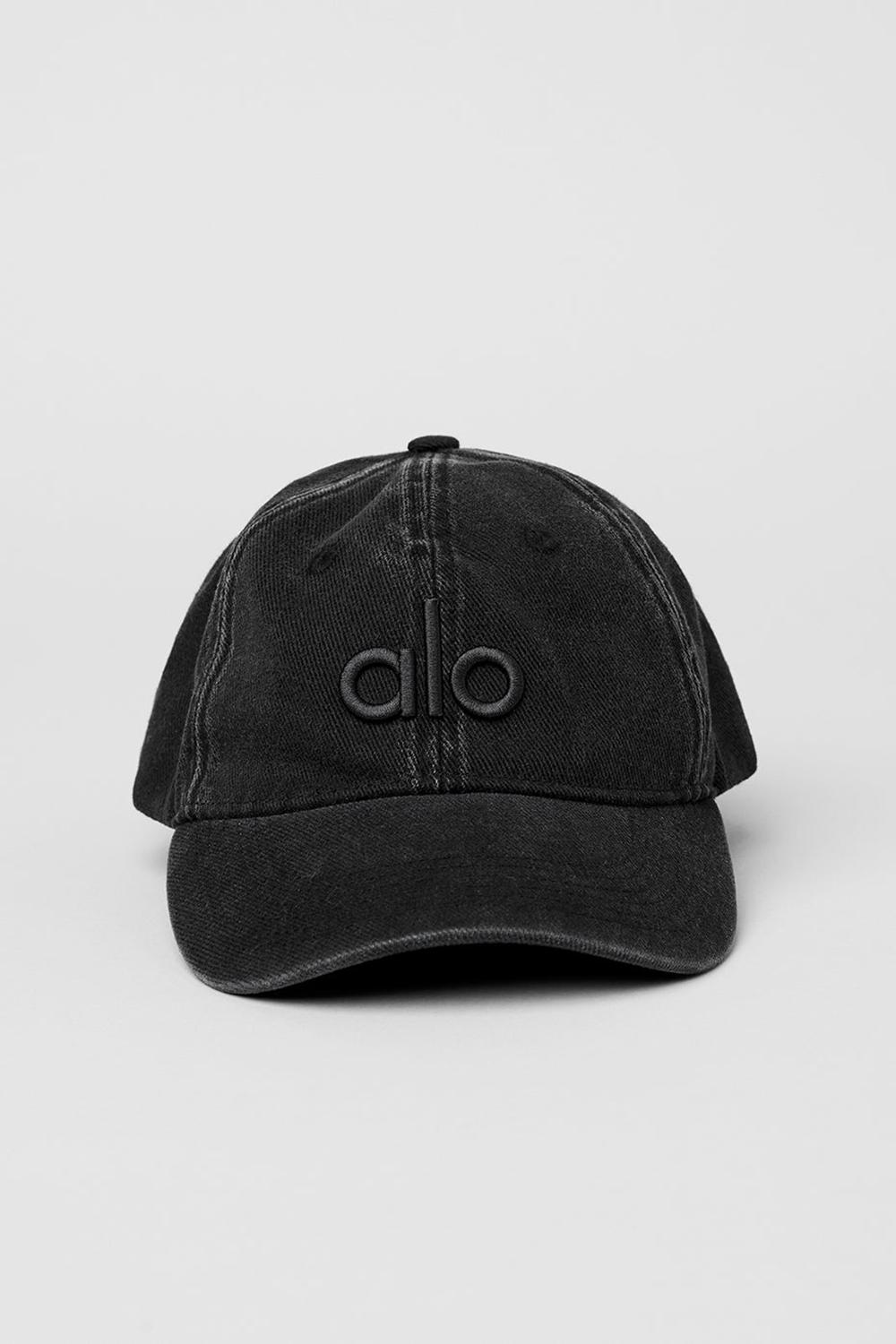 Alo Yoga Washed Off-Duty Donna Cappellino Nere | Italia  HCY-568013