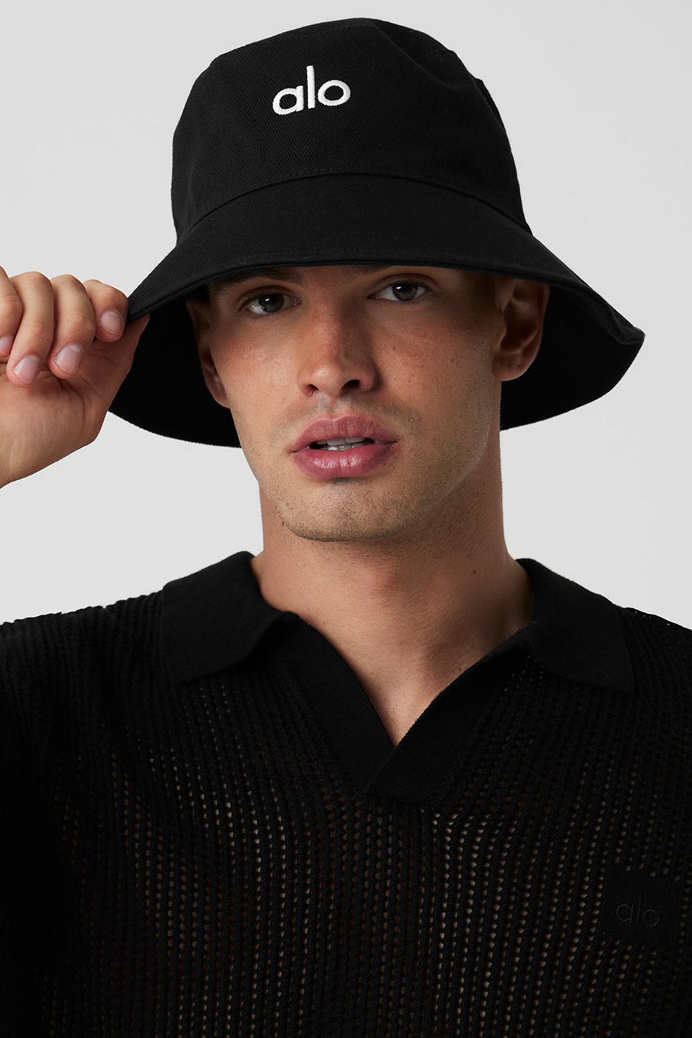Alo Yoga Weekender Uomo Bucket Hat Nere | Italia  YIQ-274069