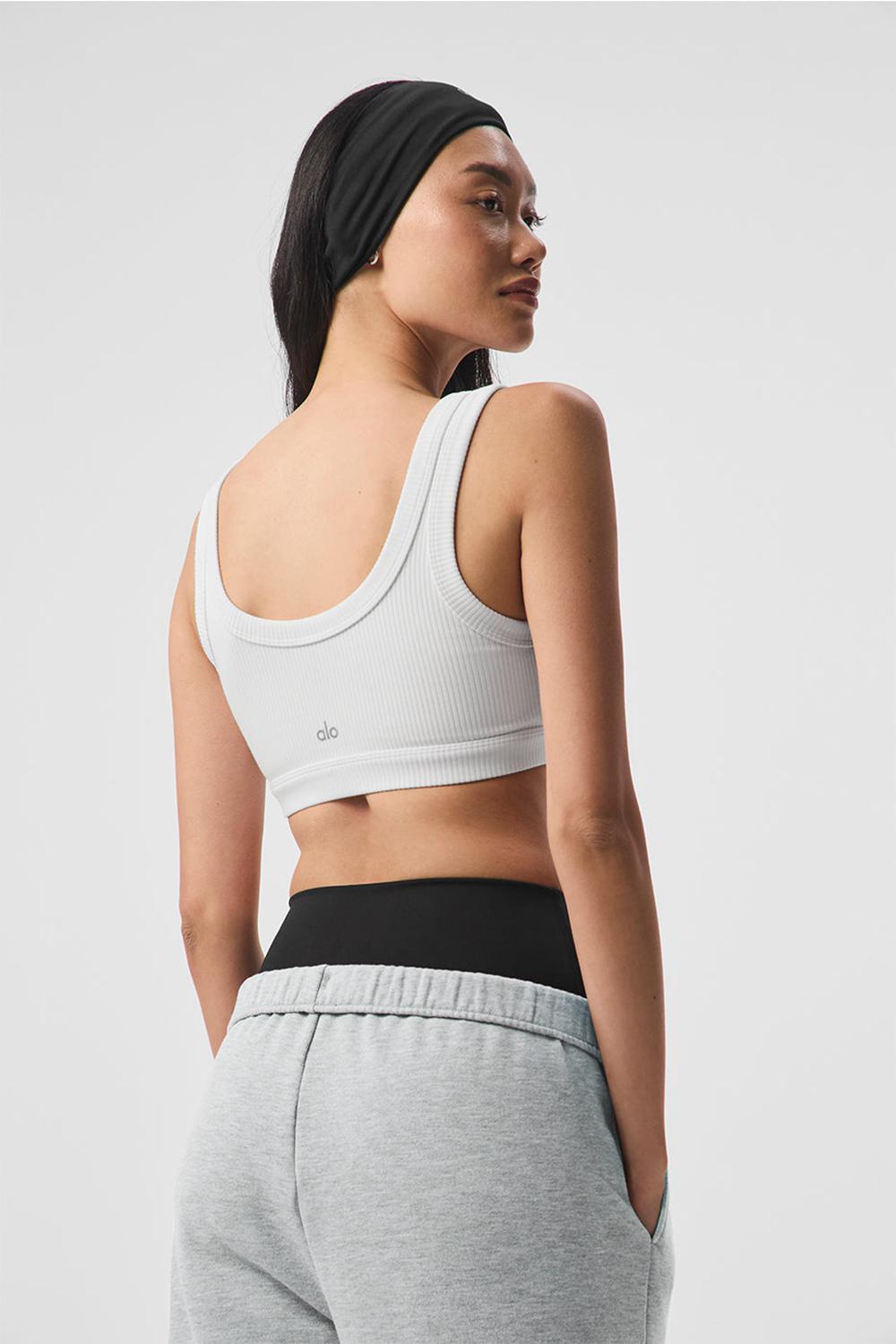 Alo Yoga Wellness Donna Reggiseno Bianche | Italia  LBH-846975