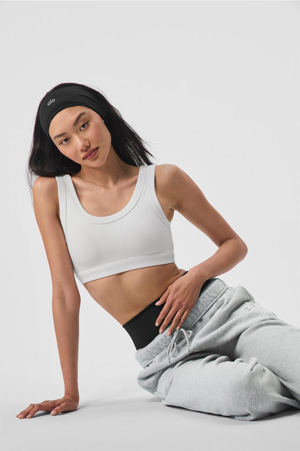 Alo Yoga Wellness Donna Reggiseno Bianche | Italia  LBH-846975