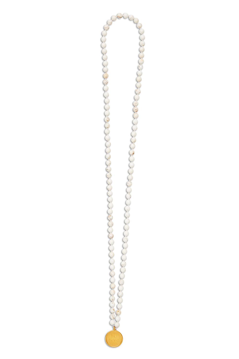 Alo Yoga White Turquoise Mala Uomo Collana Bianche | Italia  WQK-231079