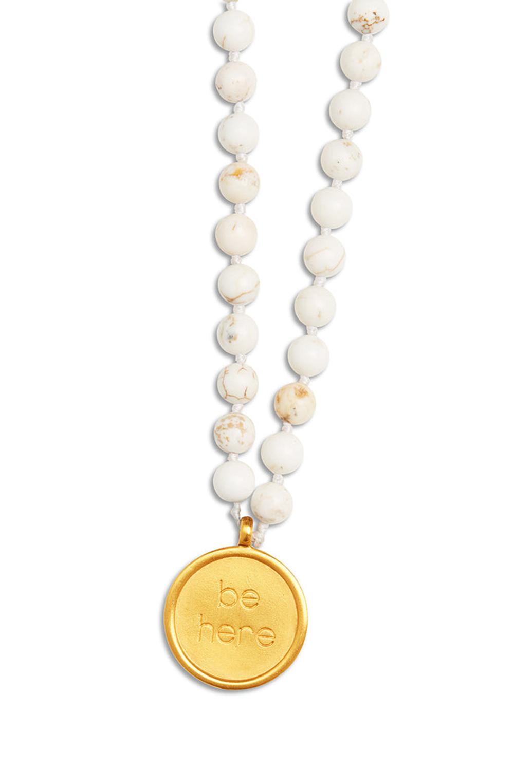 Alo Yoga White Turquoise Mala Uomo Collana Bianche | Italia  WQK-231079