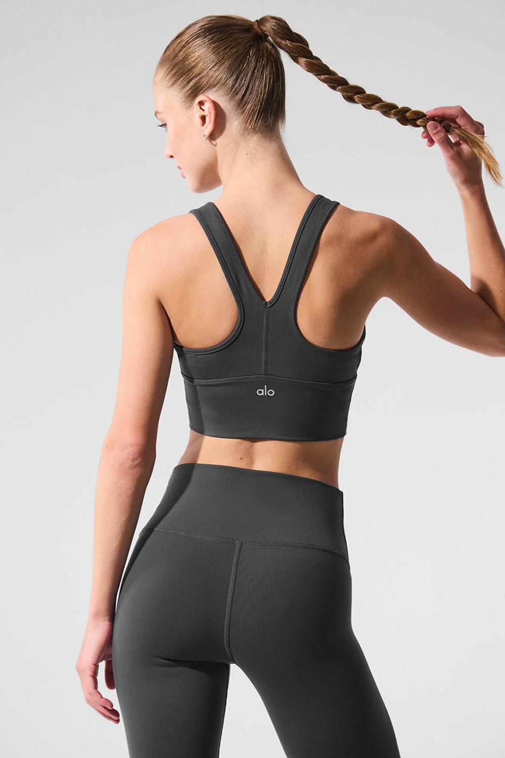 Alo Yoga Wild Thing Donna Reggiseno Anthracite | Italia  YLG-124037