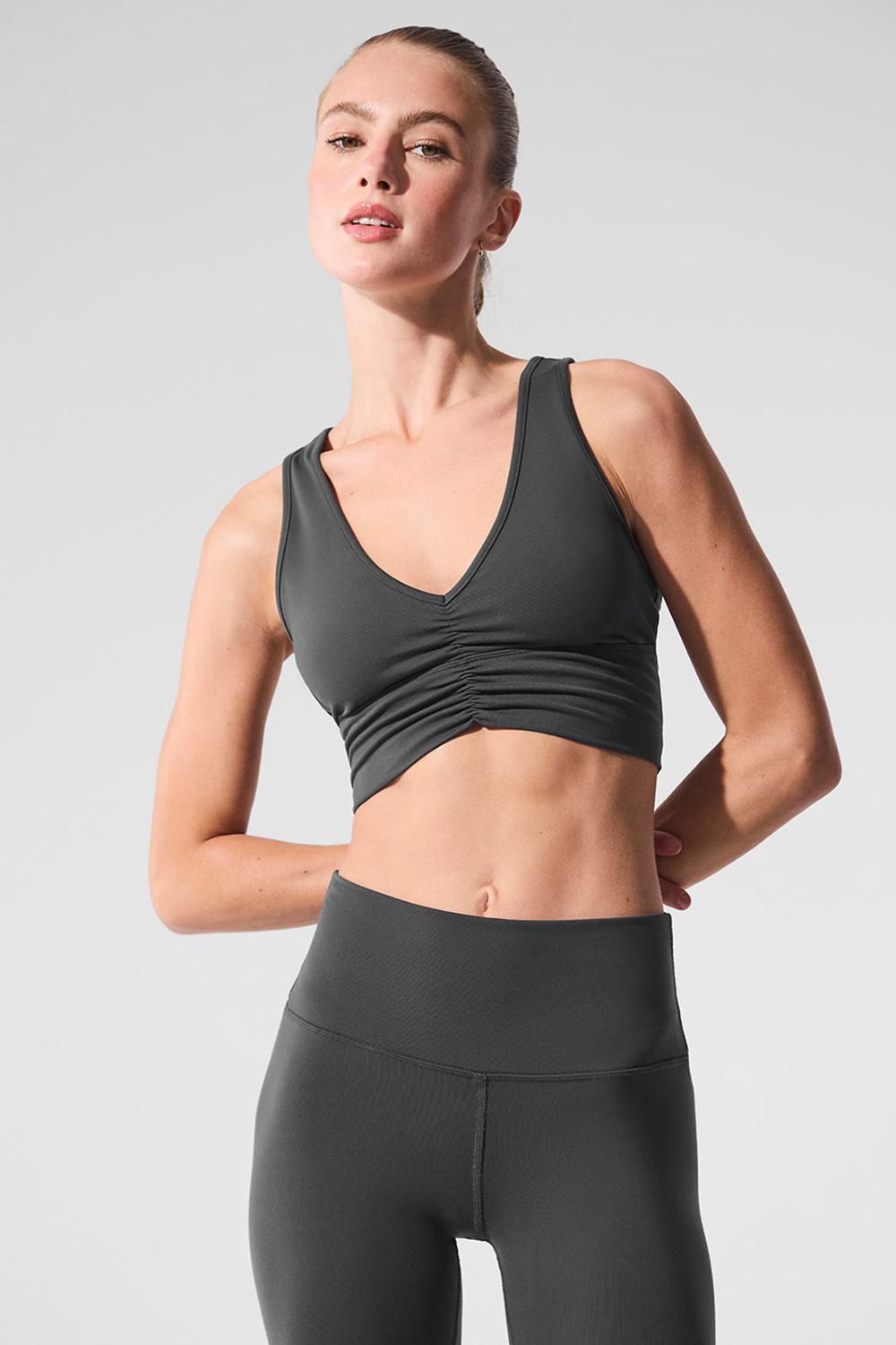 Alo Yoga Wild Thing Donna Reggiseno Anthracite | Italia  YLG-124037