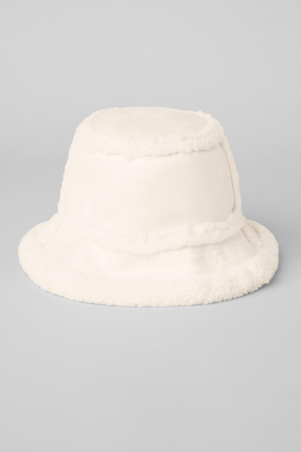 Alo Yoga Winterfun Uomo Bucket Hat Ivory | Italia  GUK-457192