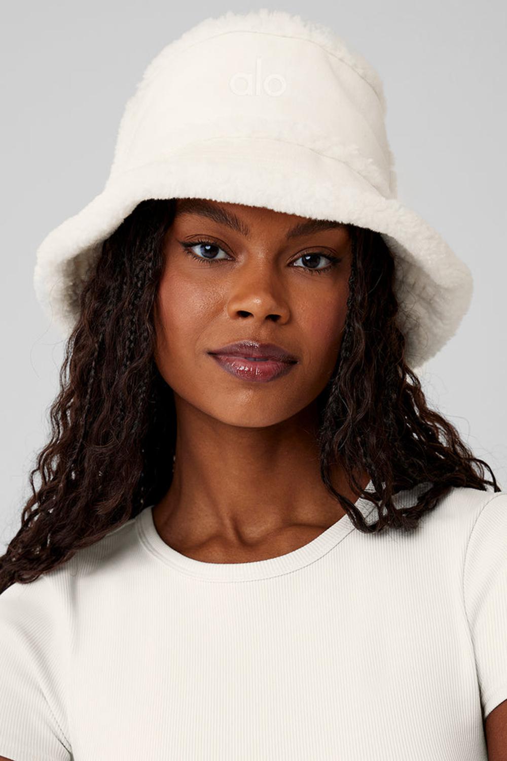 Alo Yoga Winterfun Uomo Bucket Hat Ivory | Italia  GUK-457192